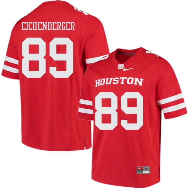 Men #89 Parker Eichenberger Houston Cougars College Football Jerseys Sale-Red